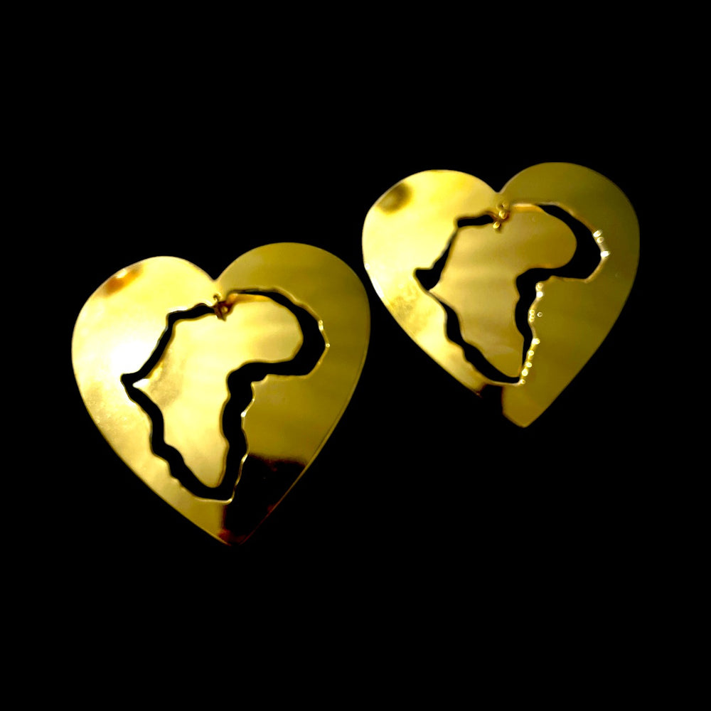 Heart of Africa – Handmade Statement Earrings