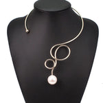 The La Joya Pearl Statement Necklace