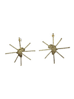 African Star Earrings