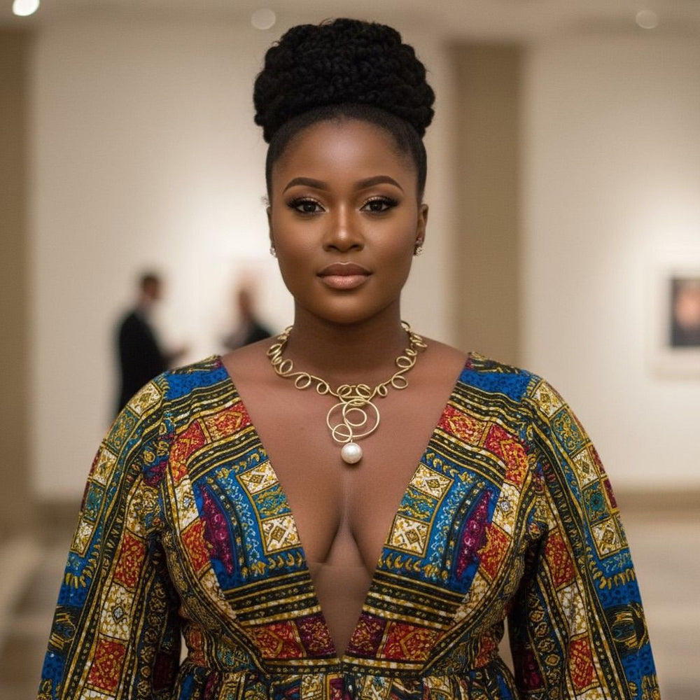 Sanaa Twist Pearl Necklace