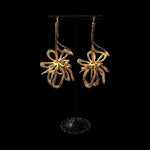 Zahara Petals - Handmade Brass Earrings