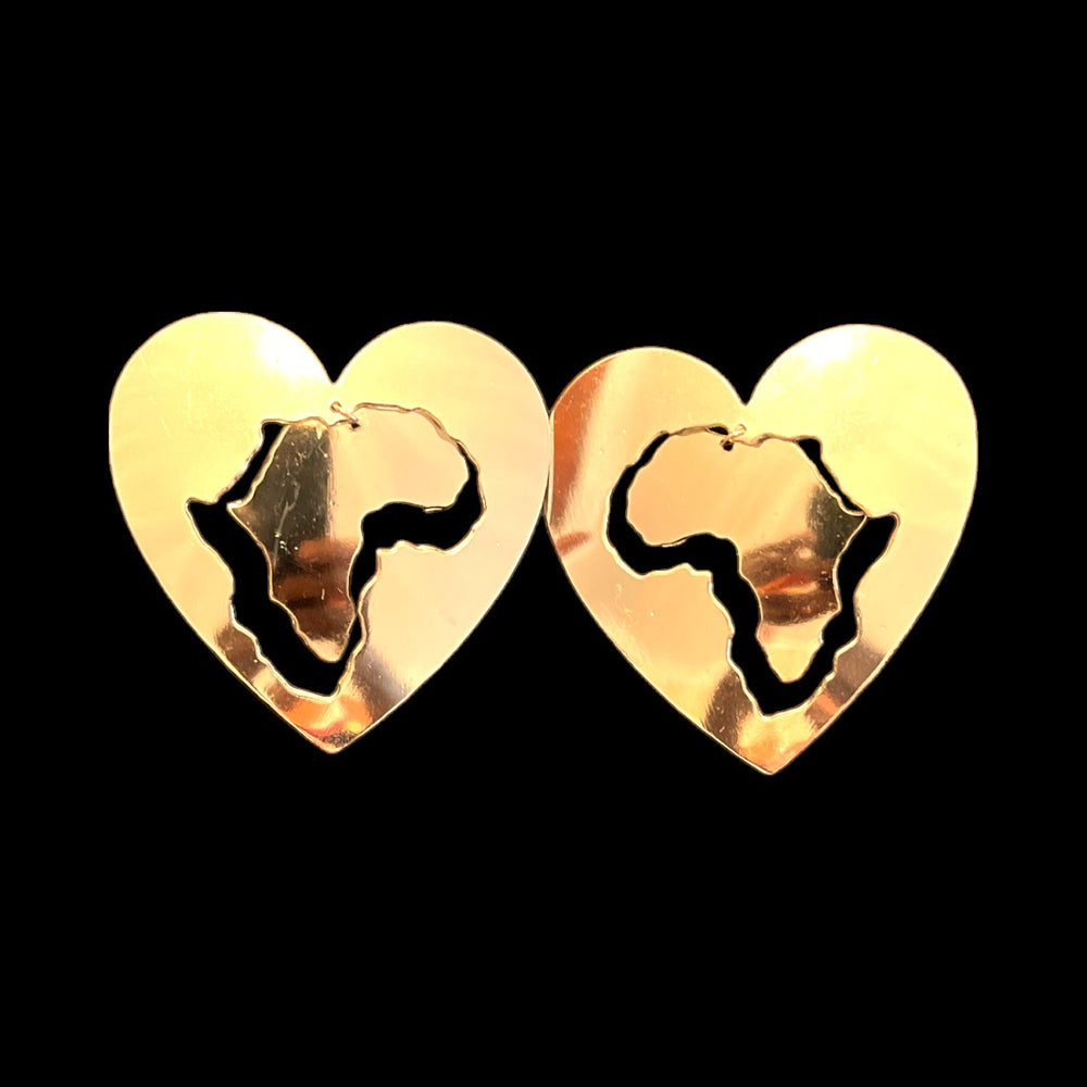 Heart of Africa – Handmade Statement Earrings