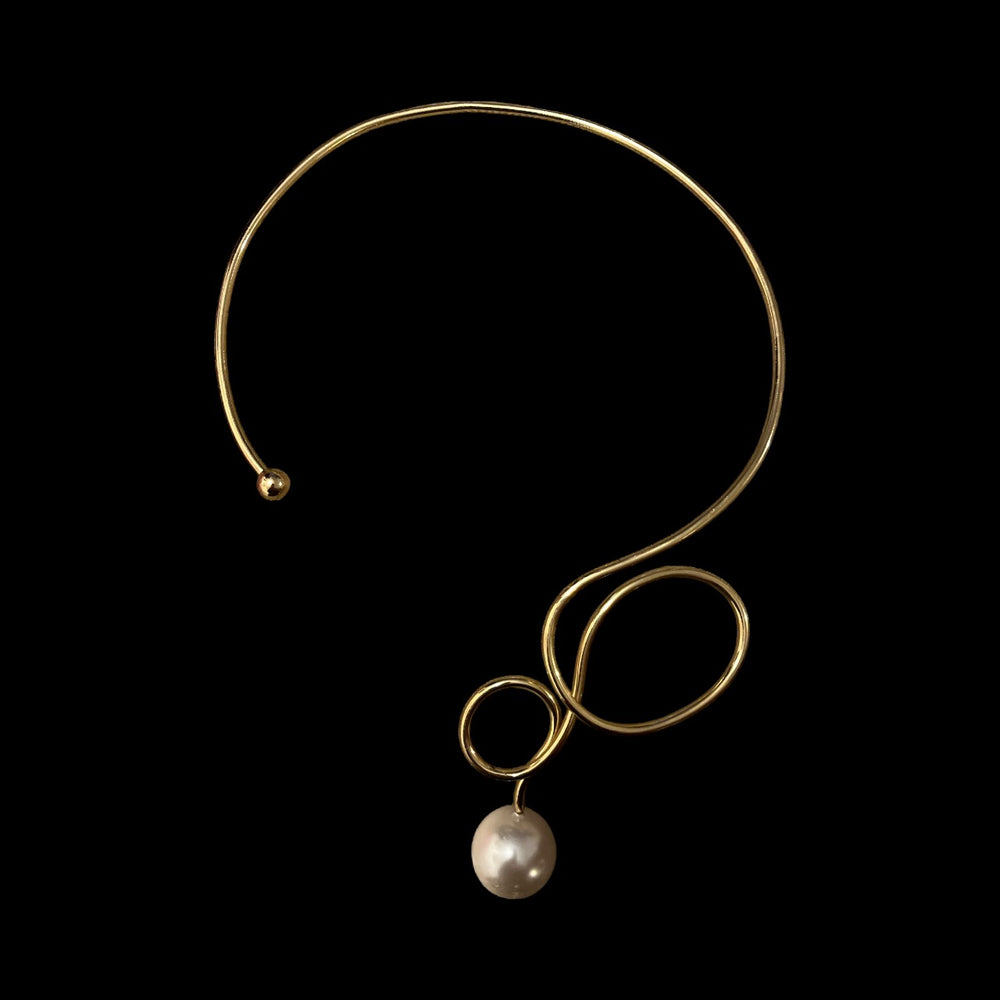 The La Joya Pearl Statement Necklace